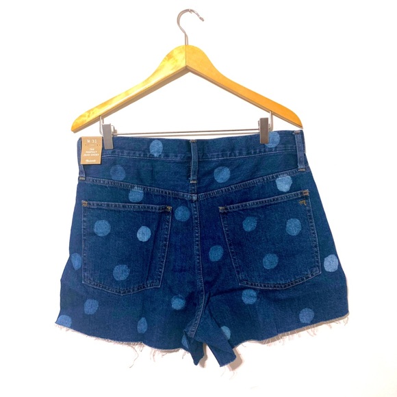 NWT Madewell The Perfect Vintage Short: Polka Dot - Picture 8 of 11